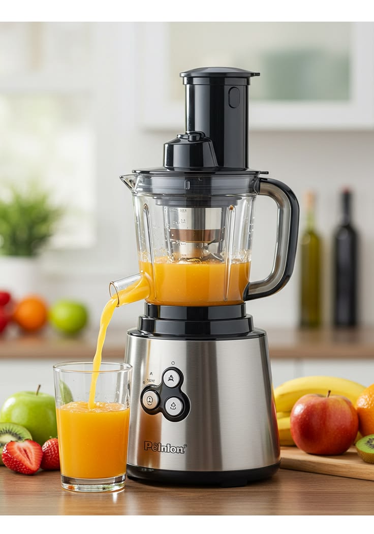 Stainless steel juicer